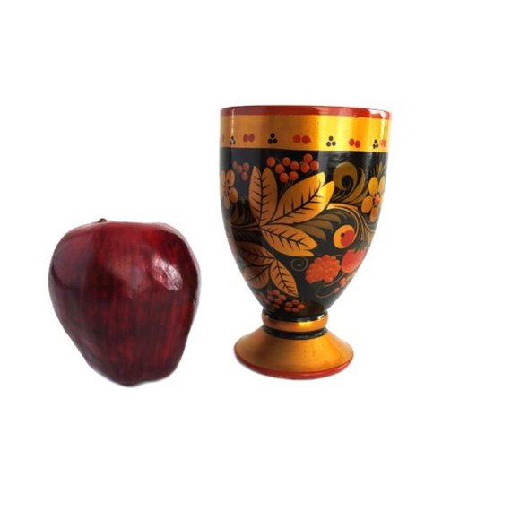 Russian Lacquerware Khokhloma Paper Napkin Holder - Picture 9 of 9